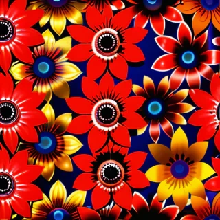 red flower bg
