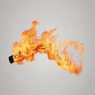 fire clear background