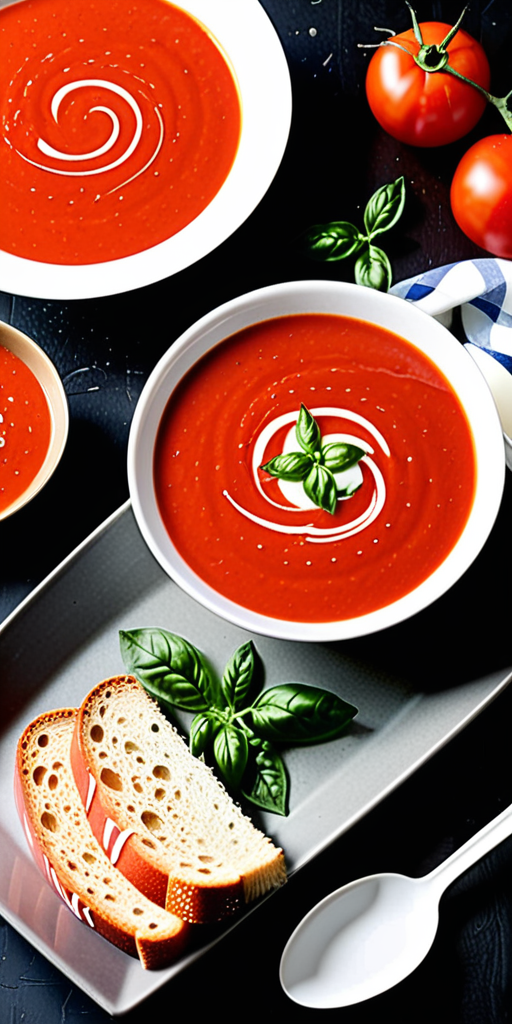 what to eat with tomato soup