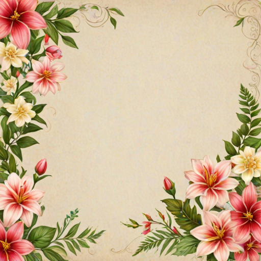 border flower png