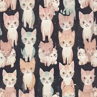 kitty kitty wallpaper