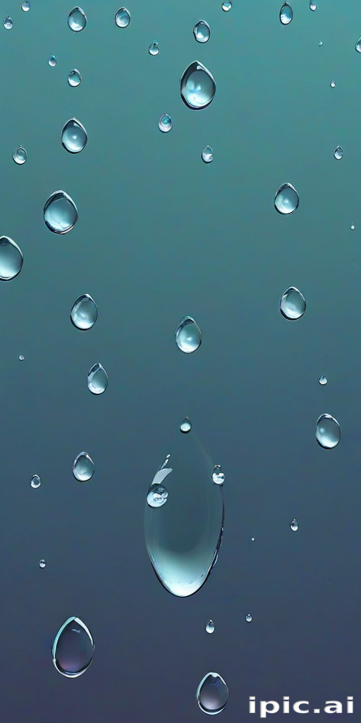 water droplets clipart