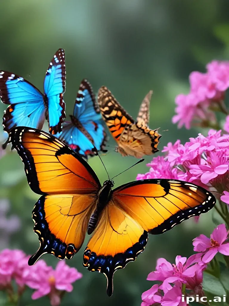beautiful butterflies wallpaper