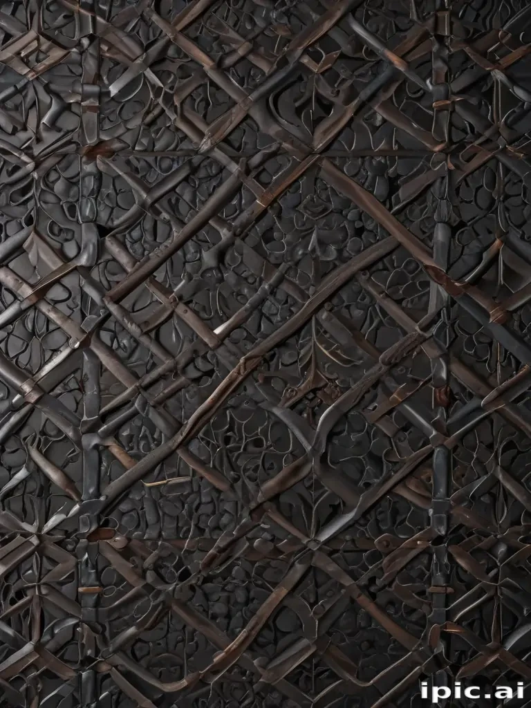 patterned line