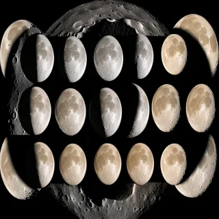 moon phases png