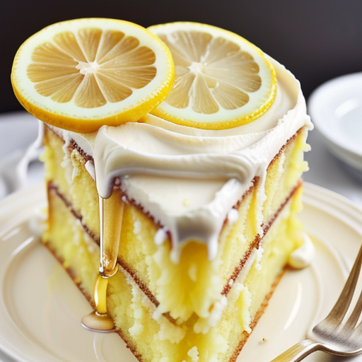 lemon simple syrup for cake