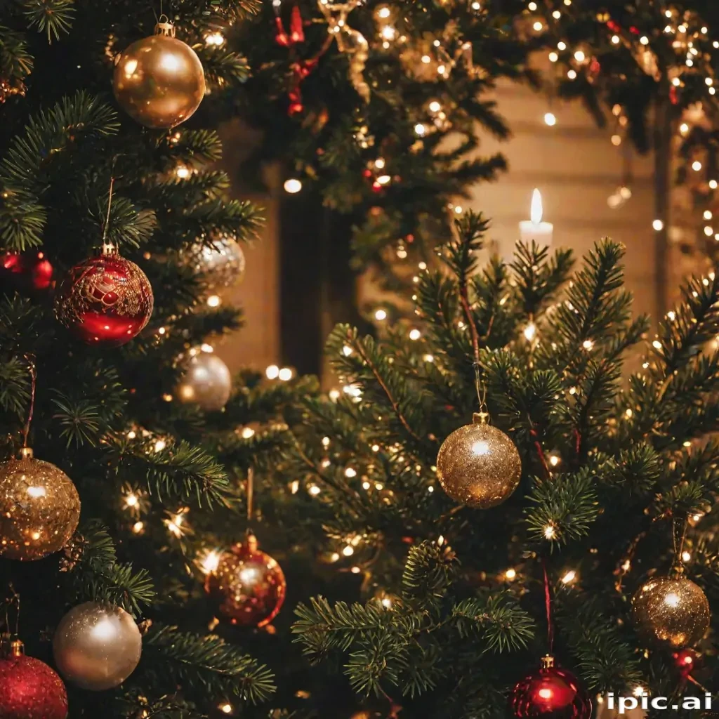christmas background aesthetic