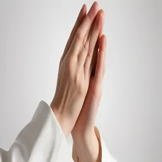 praying hands transparent background