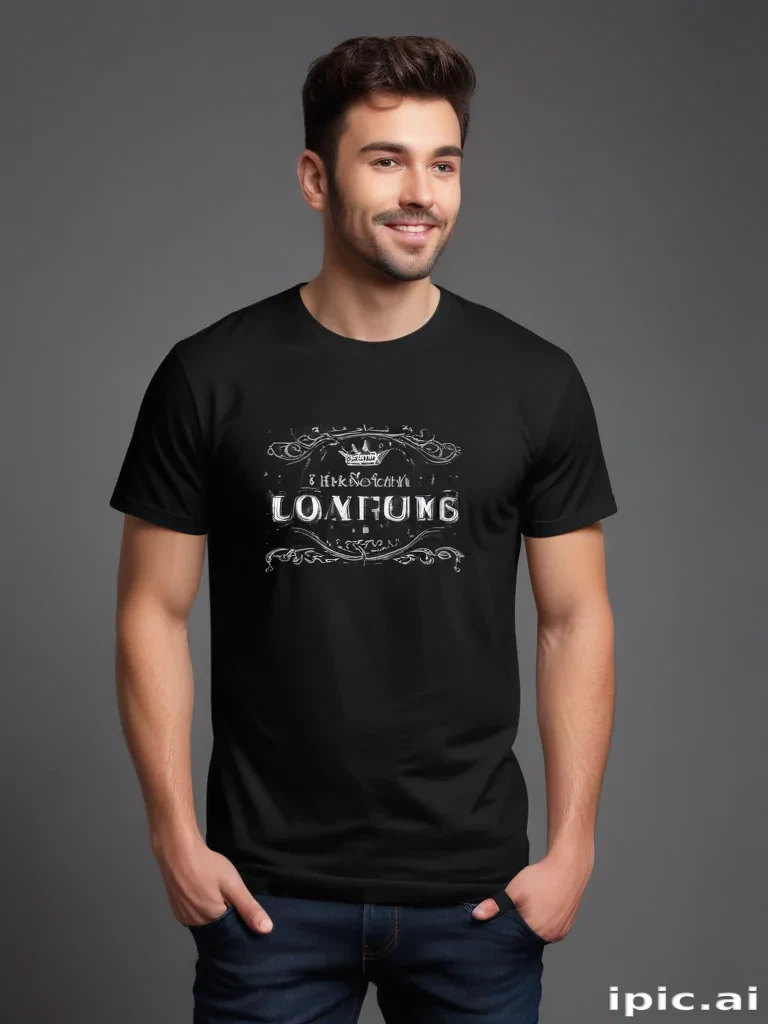 black tee png