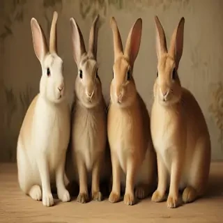 vintage rabbit images