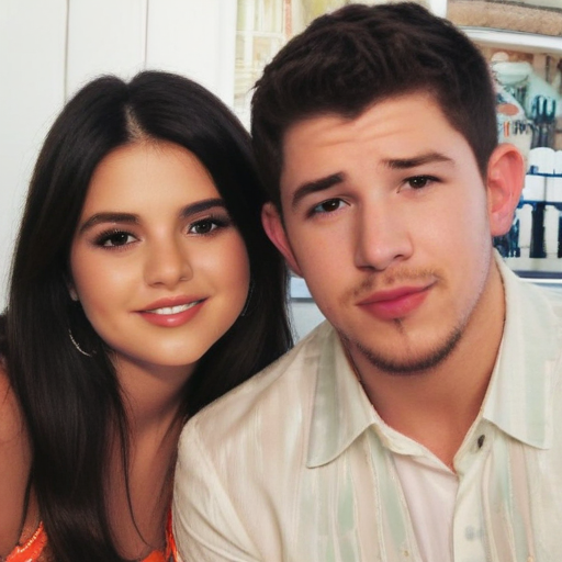 selena gomez on nick jonas