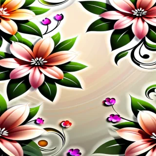 flower art wallpaper