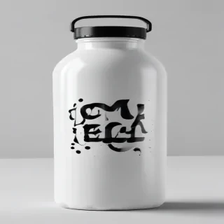 water bottle mockup