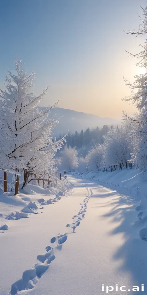 transparent snow