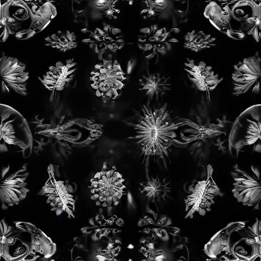 sparkling black background