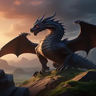 dragons background