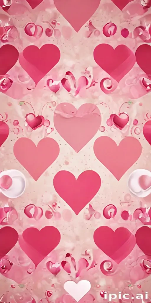 hearts background wallpaper