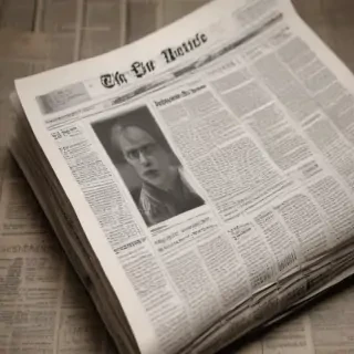 newspaper transparent