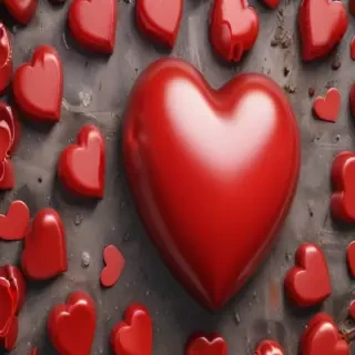 heart aesthetic background