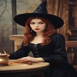 vintage witch pictures