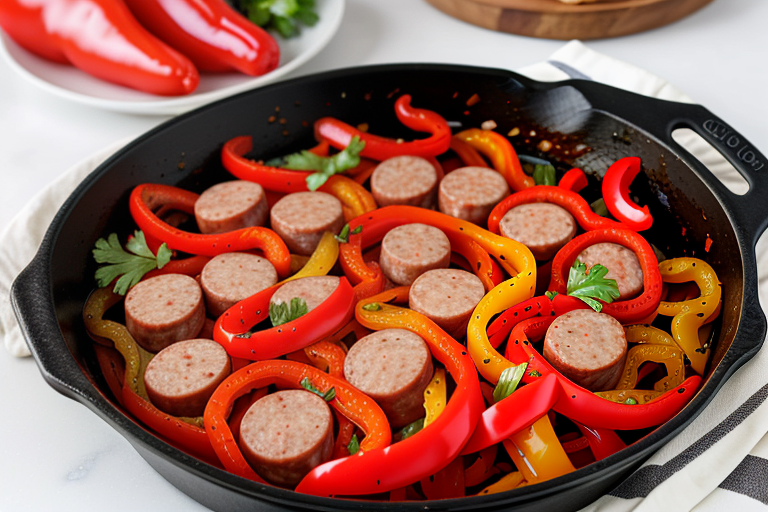 side dish for sausage and peppers