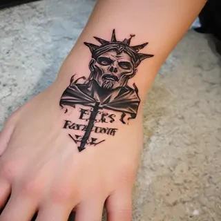 fear god tattoo
