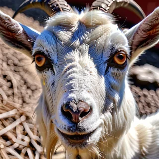 goat eyes