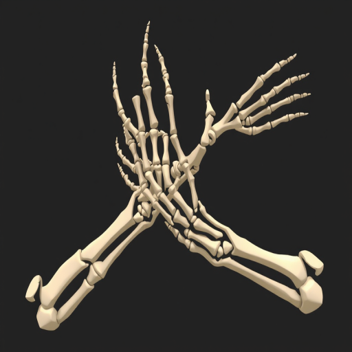 skeleton hands png