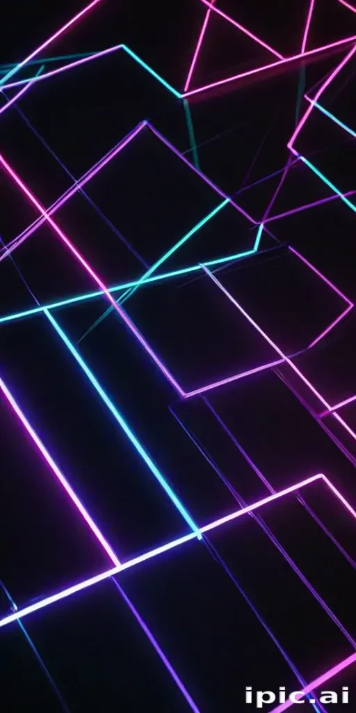 neon wallpaper iphone