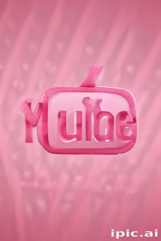 pink youtube logo