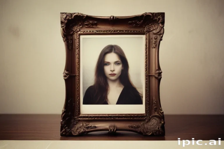 aesthetic polaroid frame