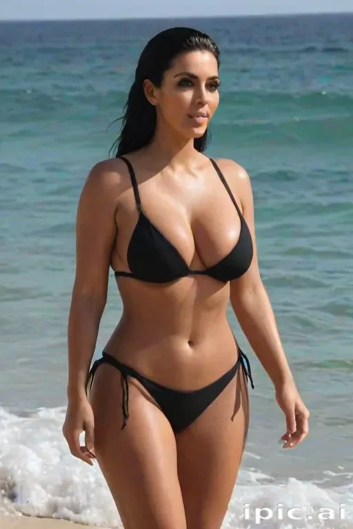 Kim Kardashian in bikini