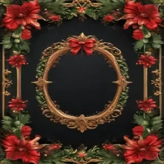 christmas frame clipart