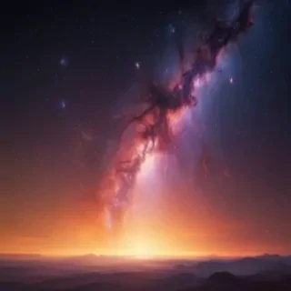 galactic background