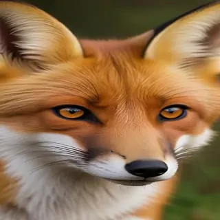 background fox