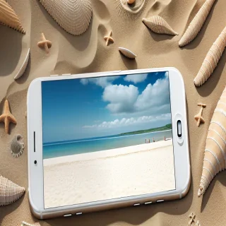 beach background iphone