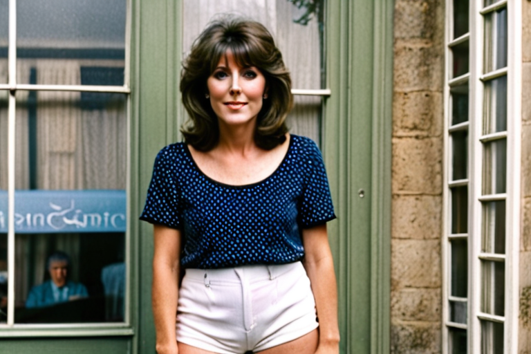 ELISABETH SLADEN in tiny shorts