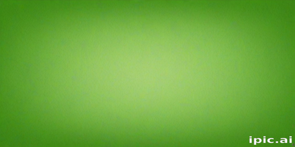 green background