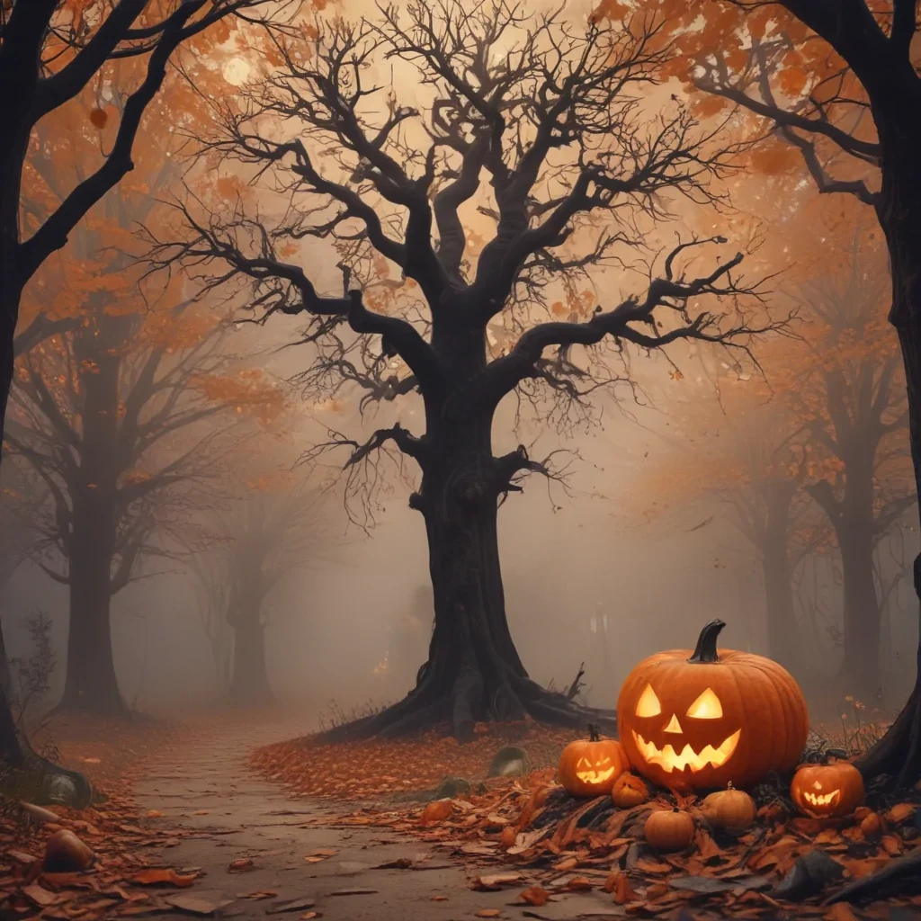 halloween background aesthetic