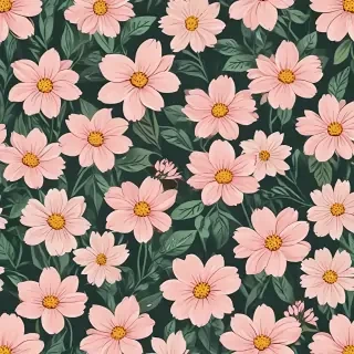 simple flower background