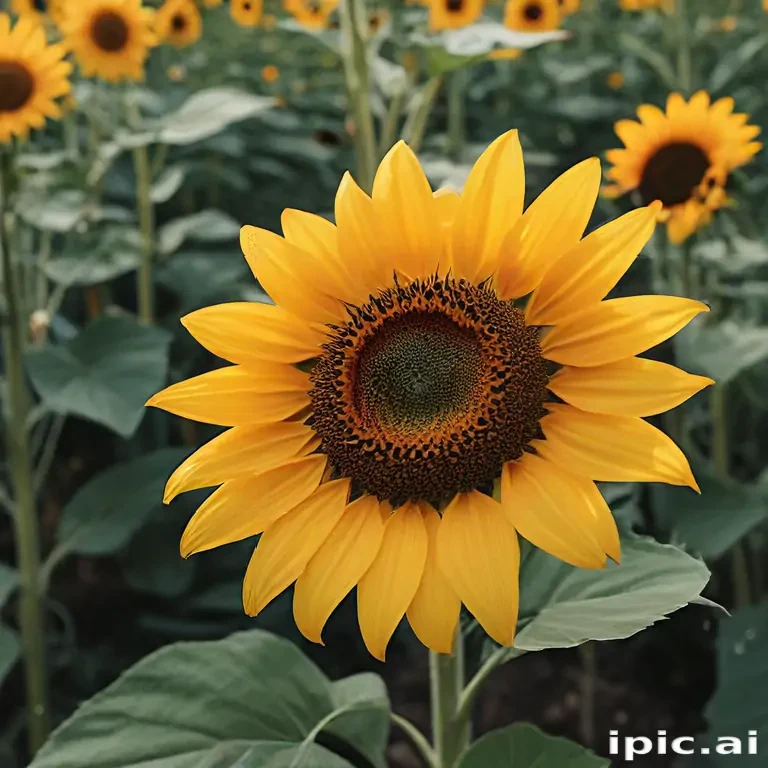 aesthetic sunflower