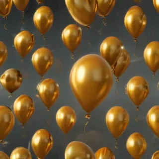 golden balloon