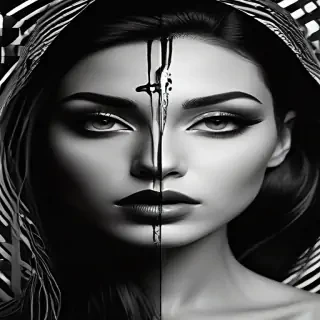 black and white graphics
