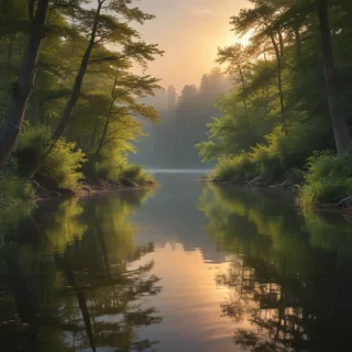 picture of lake