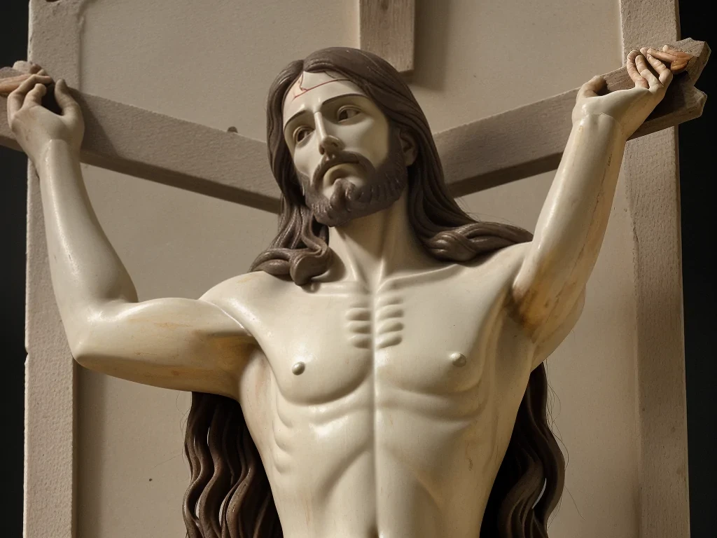 image of jesus on the cross