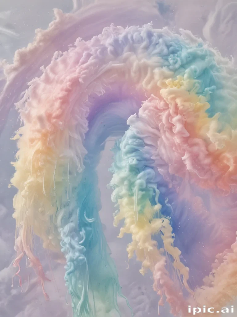 rainbow pastel