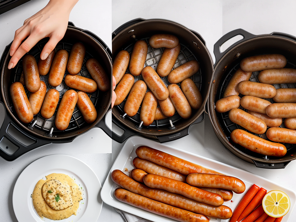 how long to cook chicken sausages in air fryer