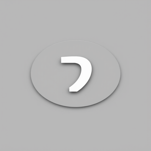 Create a high-resolution vector graphic of a stylized paragraph symbol on a grey circular background, using a Canon EOS R6, f/2.8 aperture, 1/1000 shutter speed, 50mm lens, soft lighting to enhance contrast and depth.