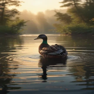 background duck