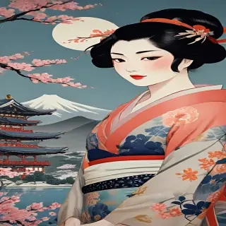 ukiyo e wallpaper
